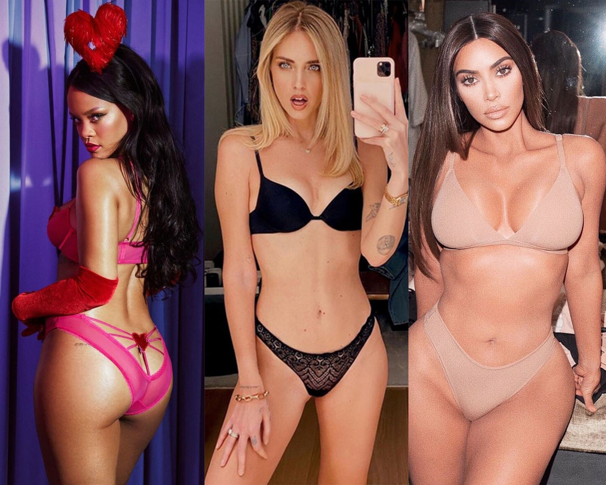 Chiara Ferragni, Rihanna, Kim Kardashian: Le collezioni di lingerie più cool firmate dalle celebrity