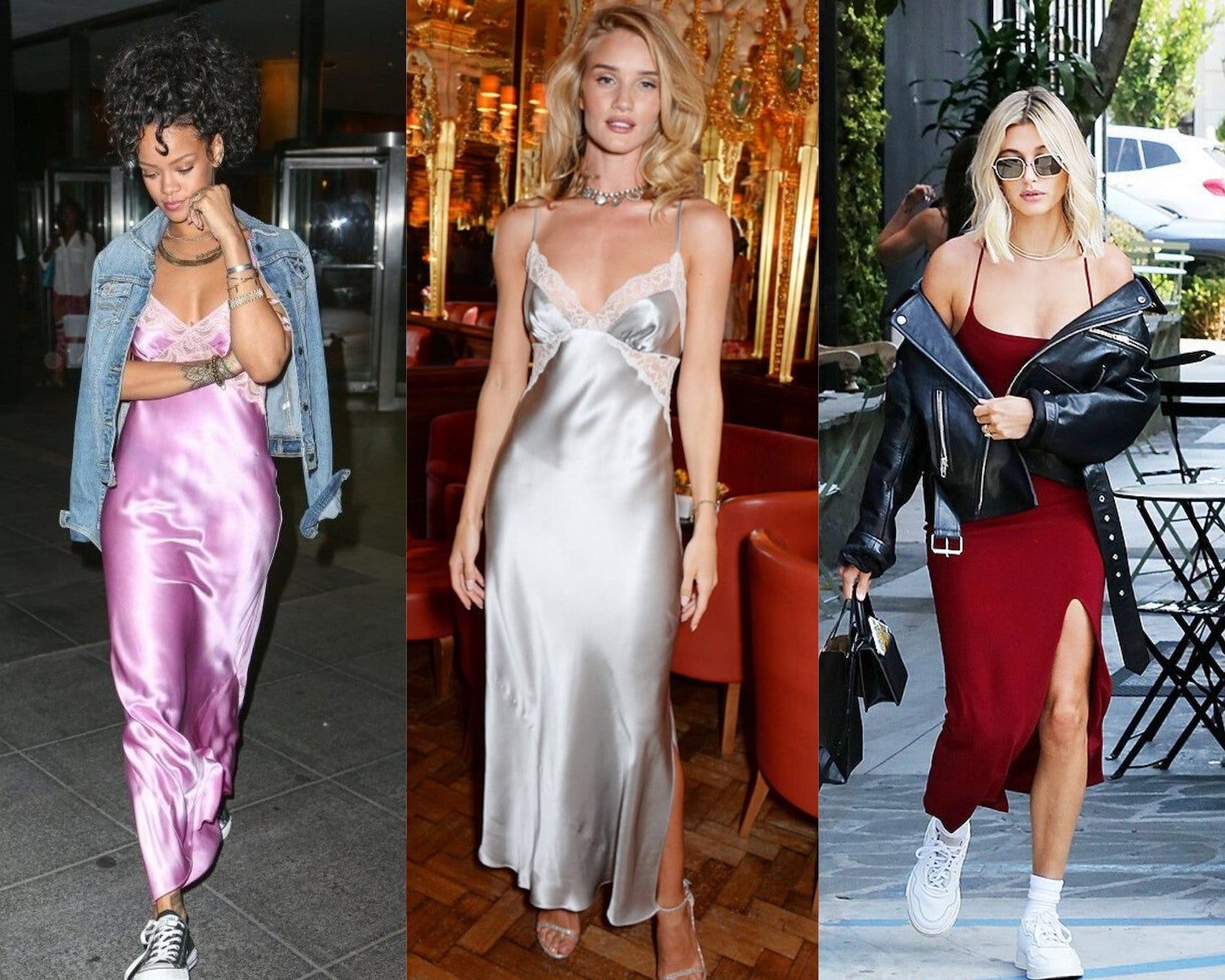 Abito sottoveste: 10 idee su come indossare lo slip dress