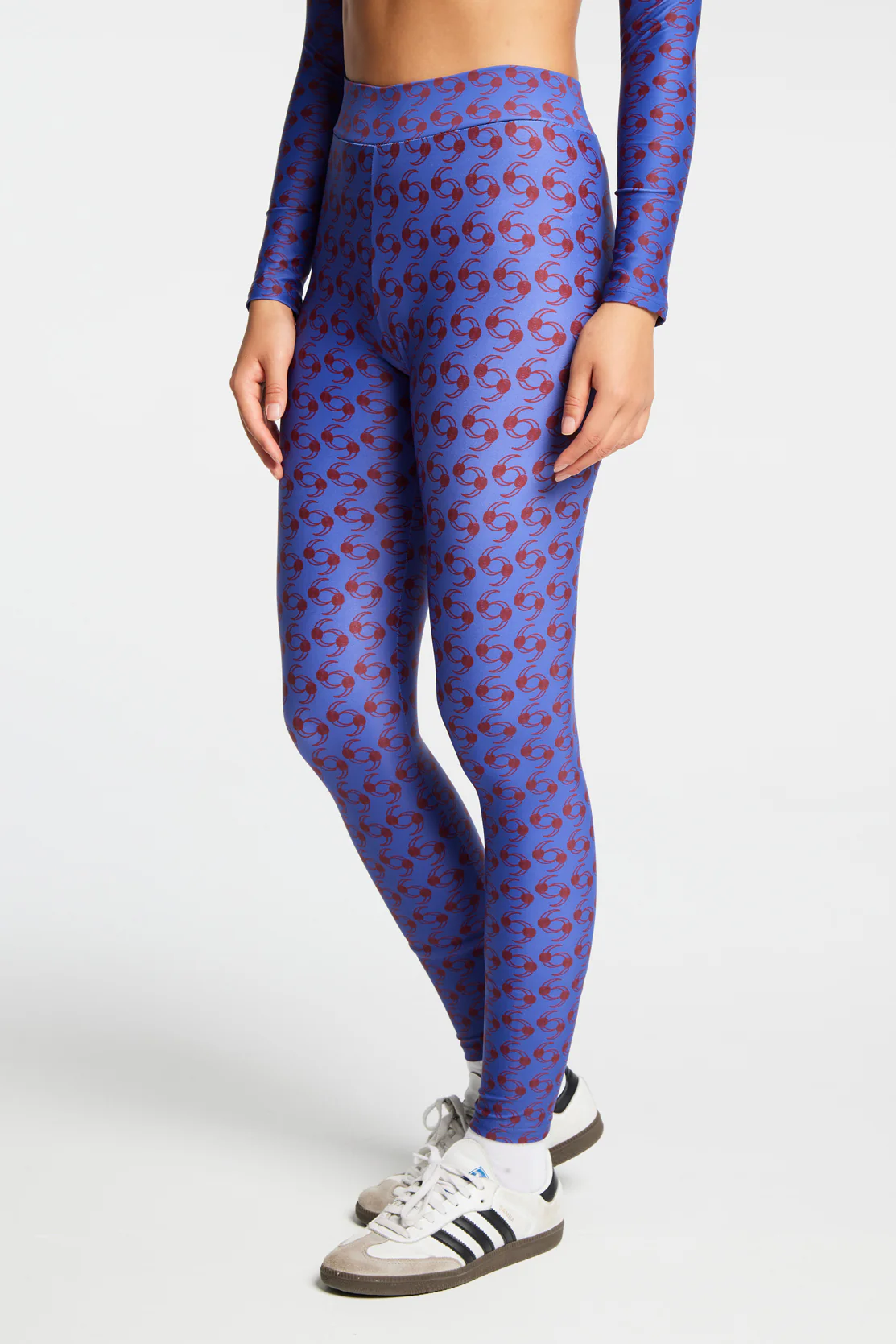 LEGGINGS REBIS VIOLA