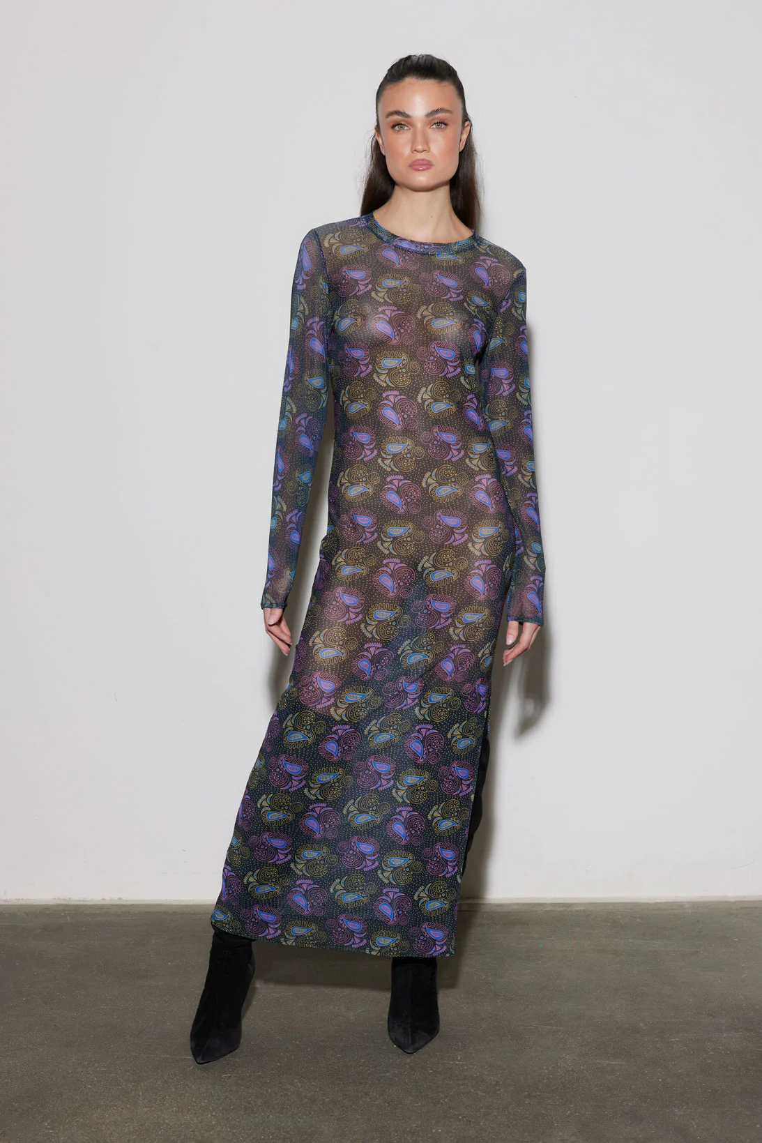 ABITO LUNGO TULLE ASIATIC