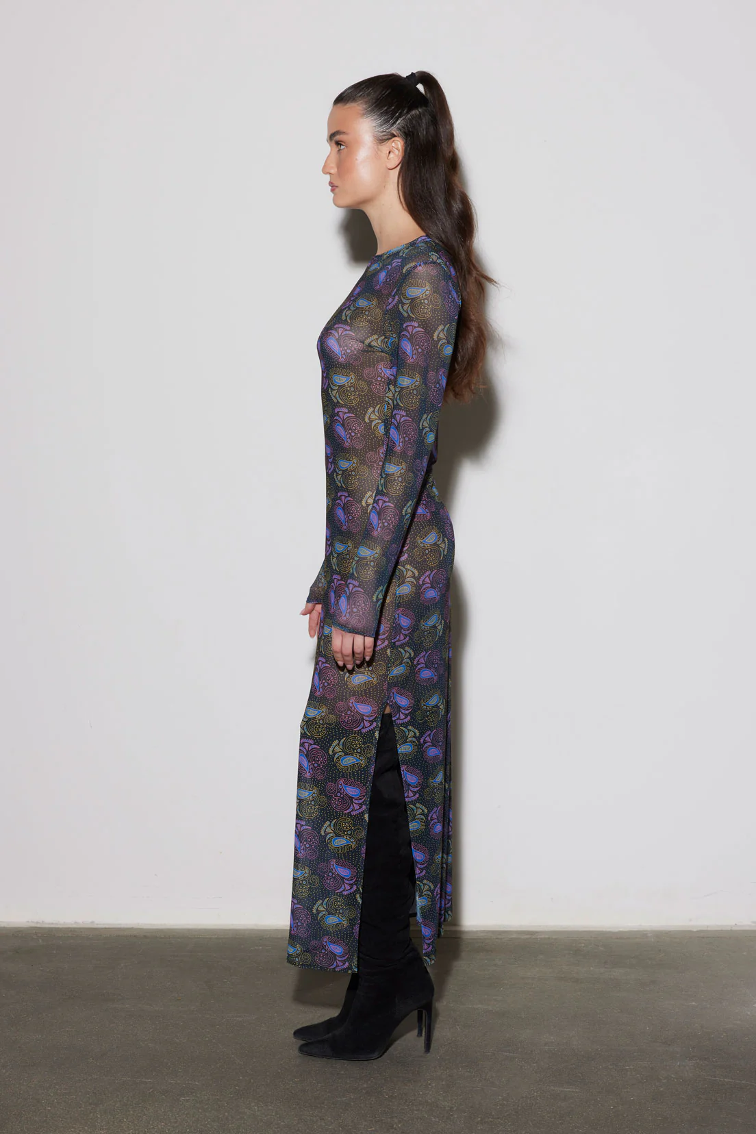 ABITO LUNGO TULLE ASIATIC