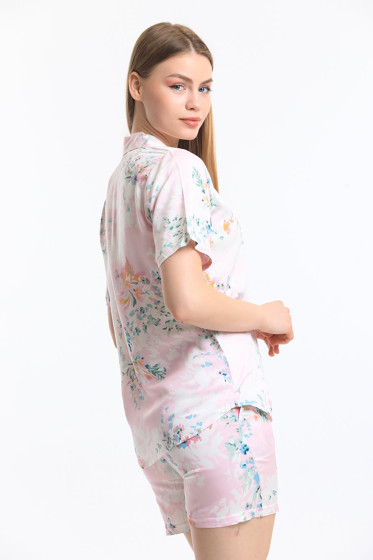 Pigiama Floral Pink