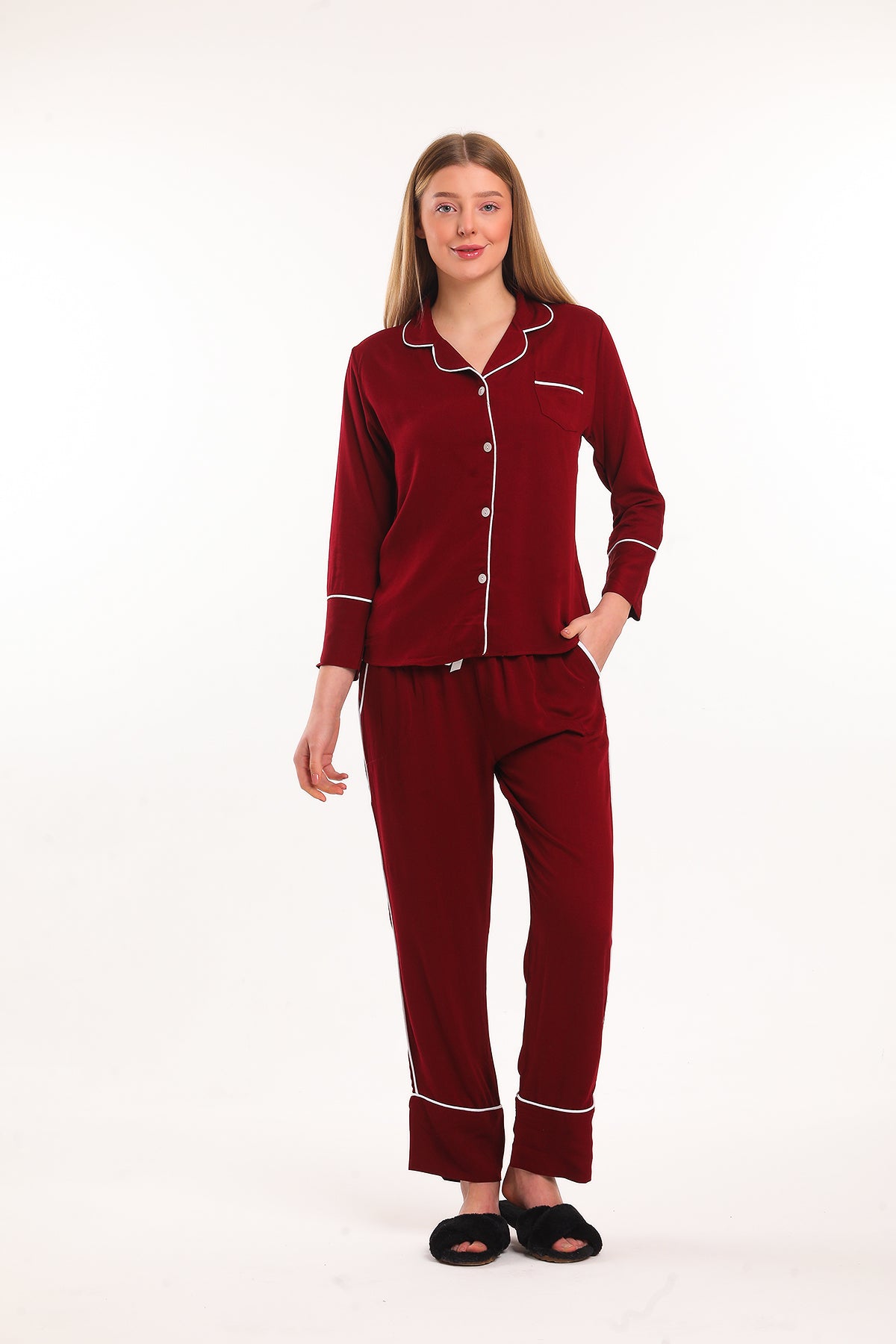 Pigiama Classic Bordeaux