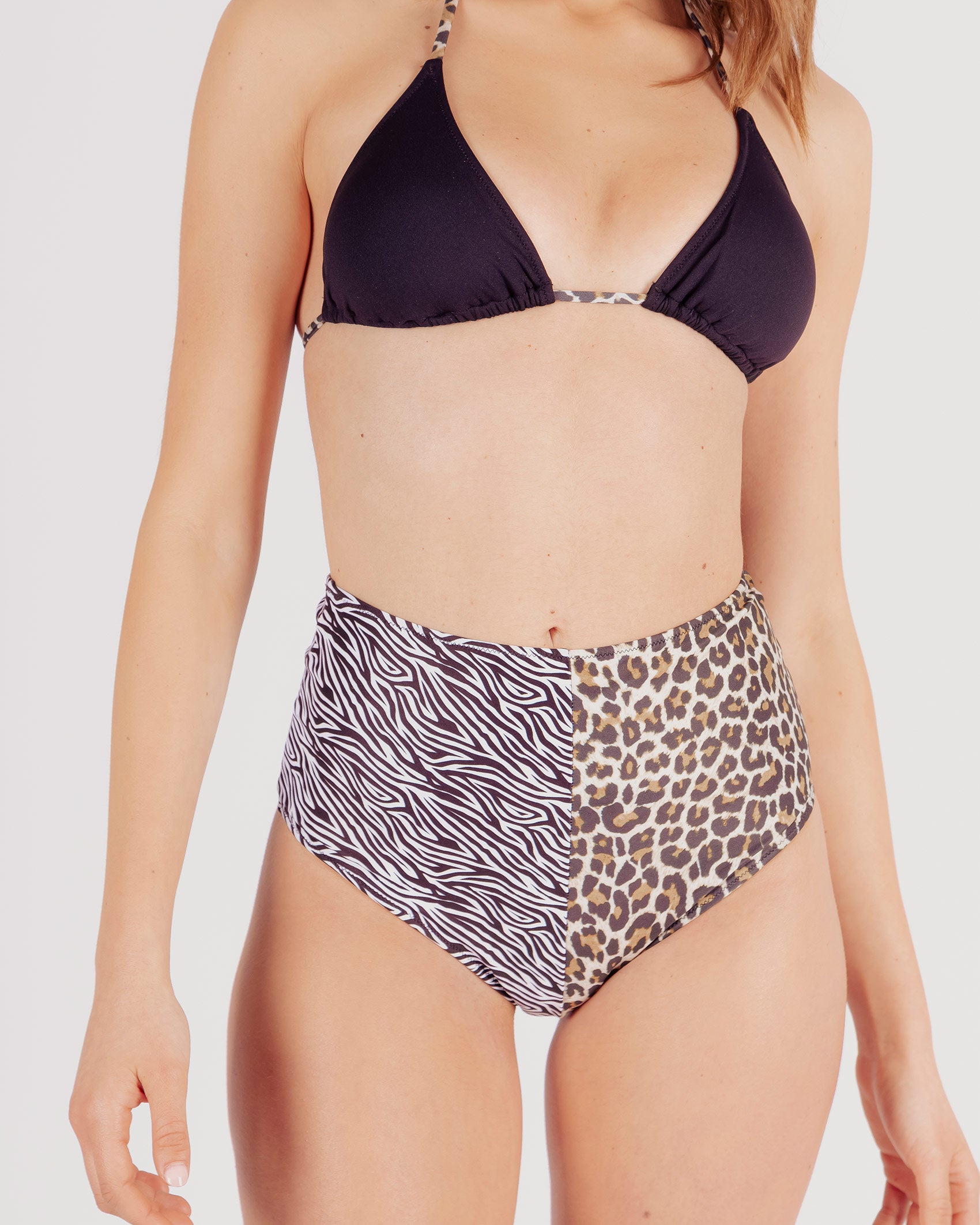 Bikini Sorrento Animalier Black