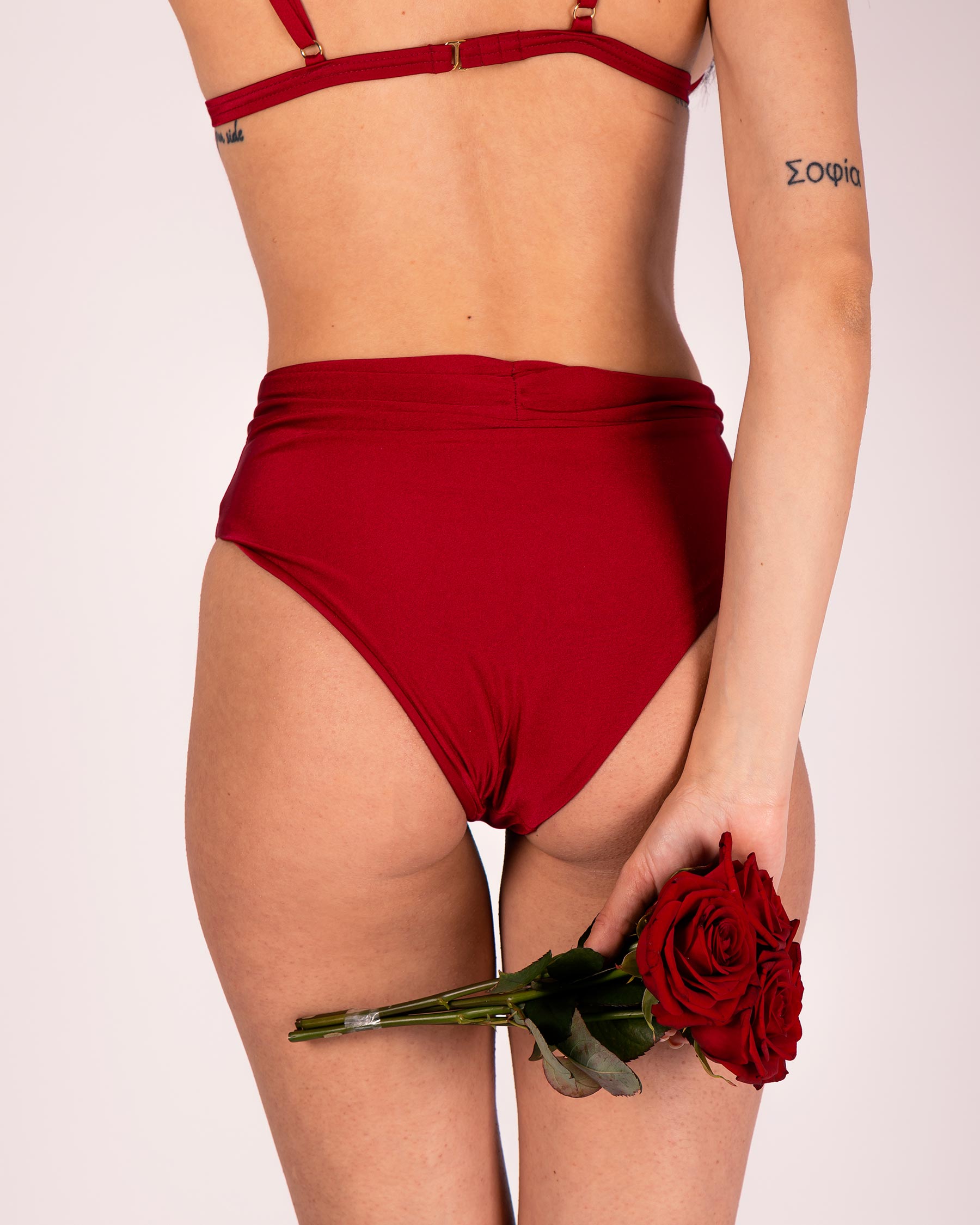 Slip Naomi Bordeaux