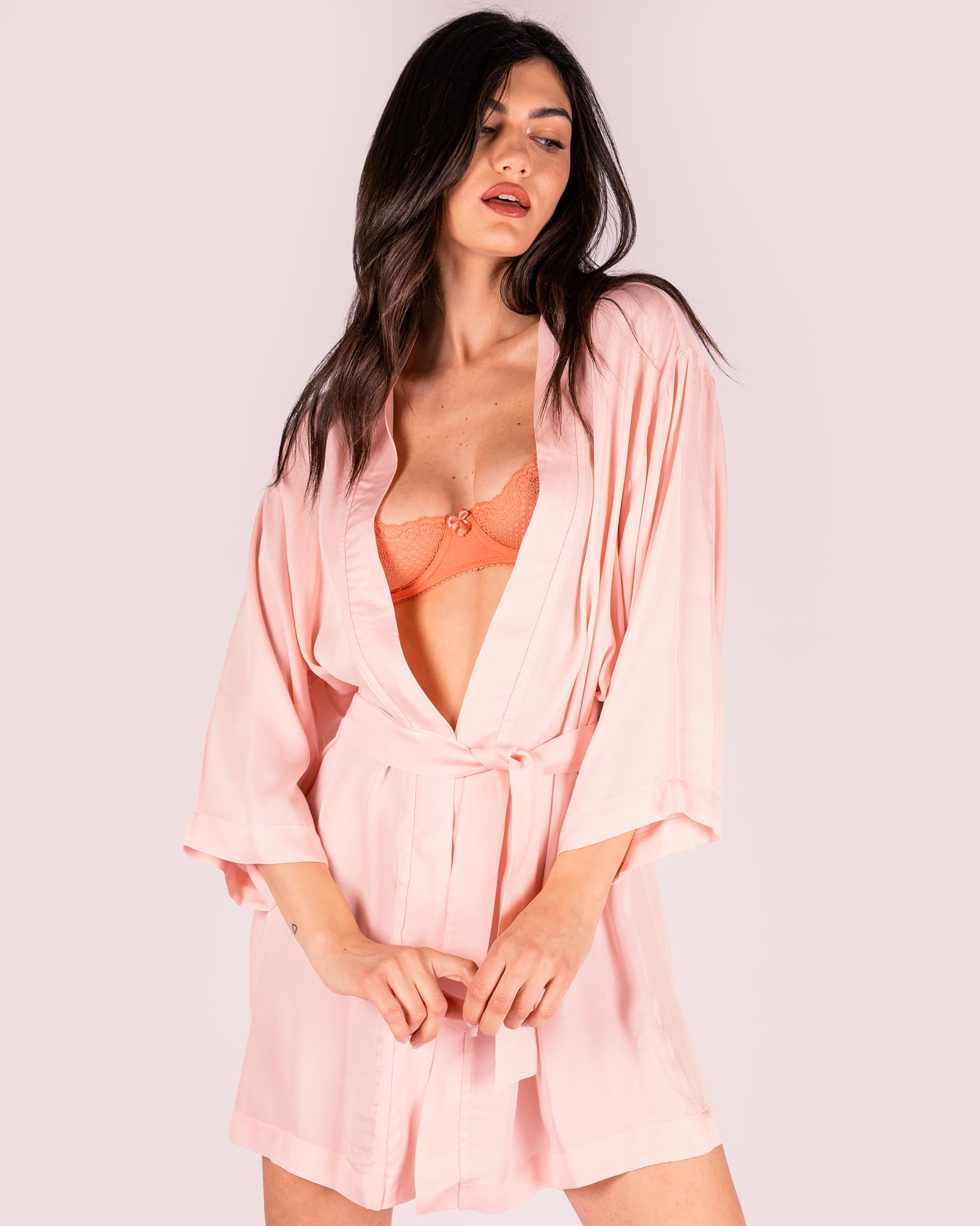Kimono Pearl Pink