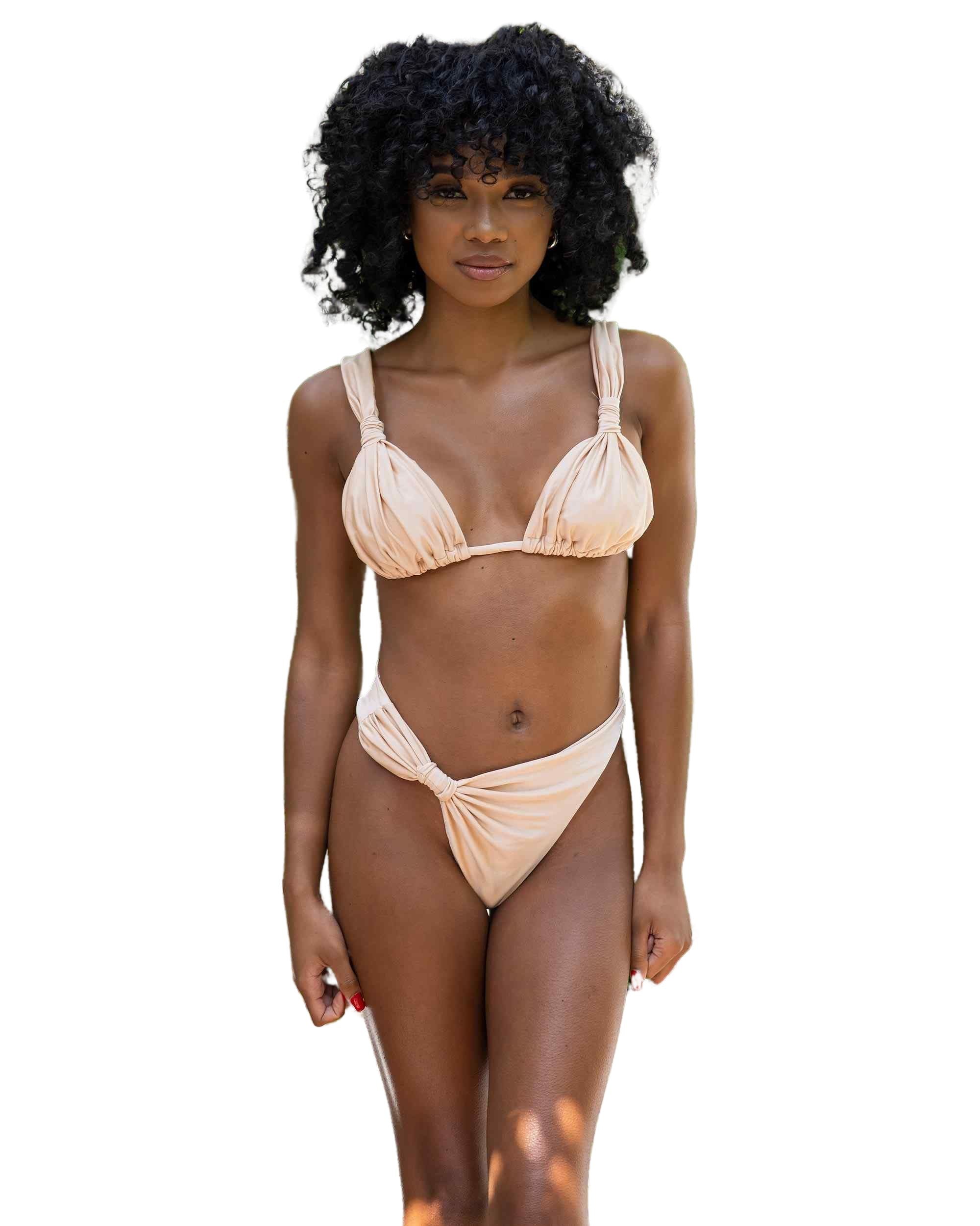 Bikini Macaron bianco