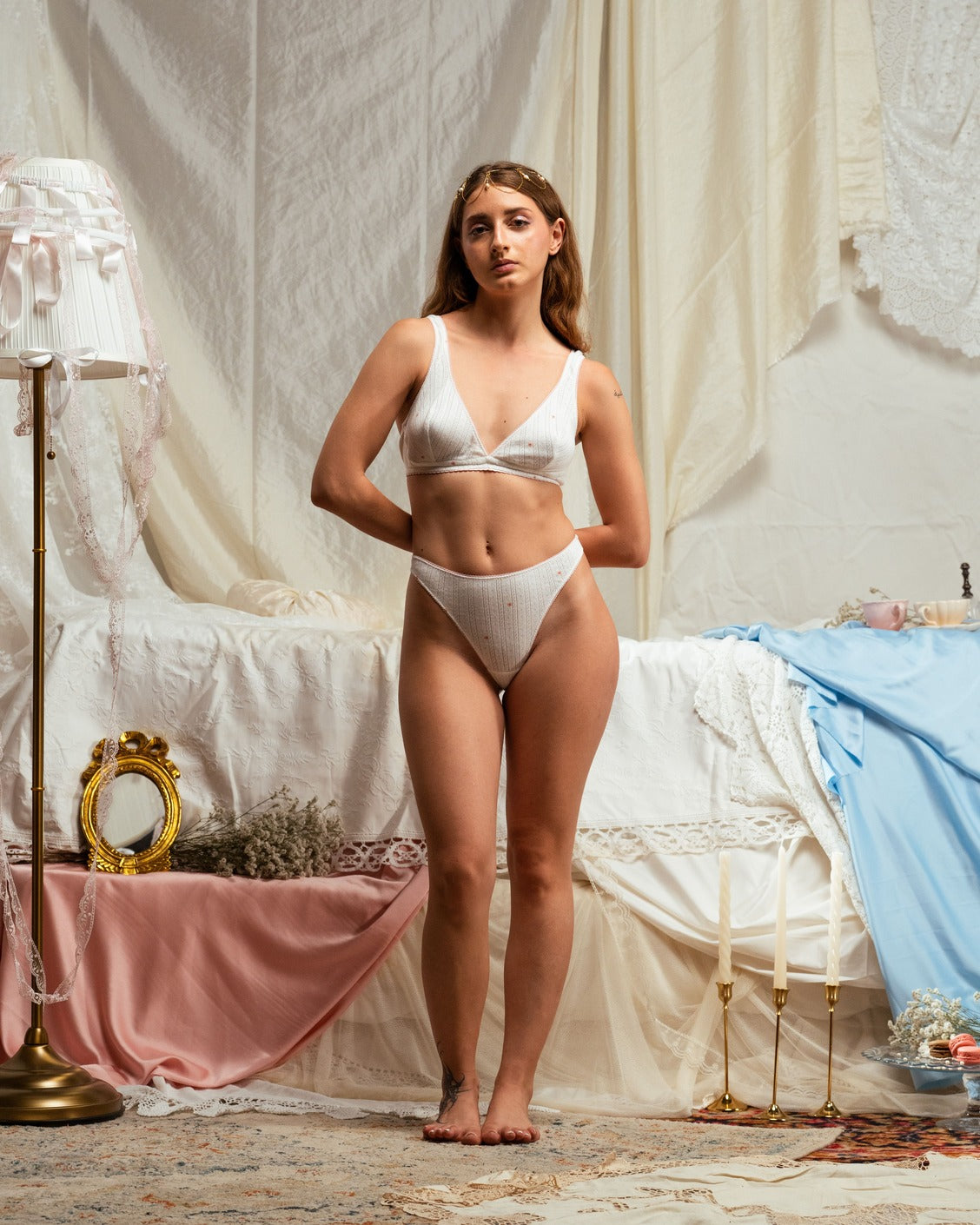 “La Fioritura” Reggiseno senza ferretto